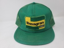Basagran BASF Herbicide Patch Green with Mesh Snapback Hat Cap USA Made