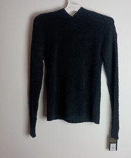 Girls' Long Sleeve Hoodie - Art Class Black Size XL 14/16 New With Tags