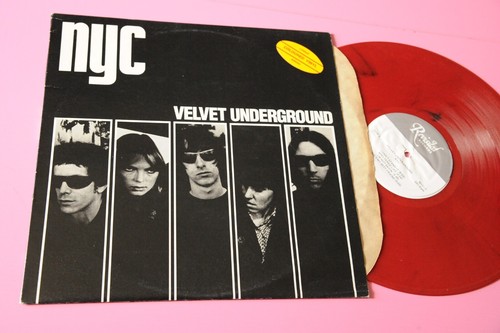 Velvet Underground LP NYC Orig Italy Red Vinyl EX+ | eBay