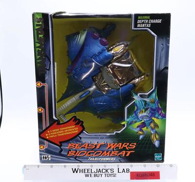 Maximal Beast Wars Biocombat Transformers Transmetal 1999 EUROPE MISB