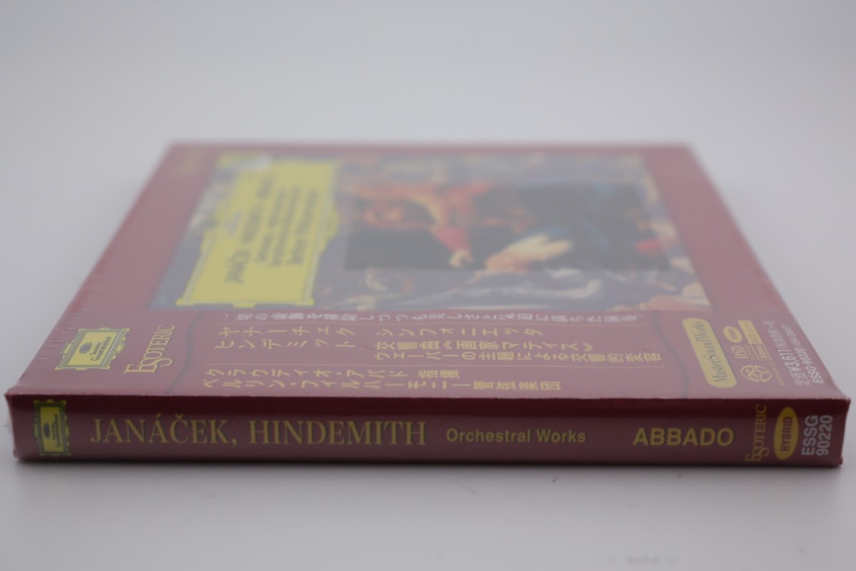 ESOTERIC SACD Janacek Sinfonietta Hindemith Abbado BPO ESSG-90220 