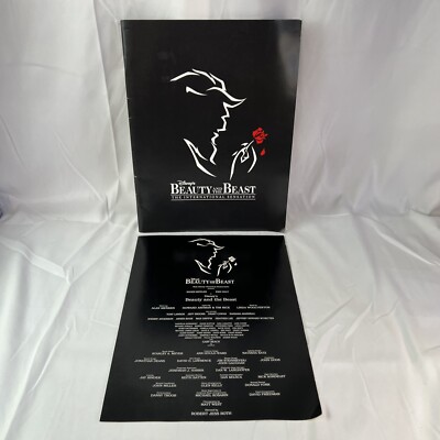 Disney's BEAUTY AND THE BEAST Broadway Souvenir Program