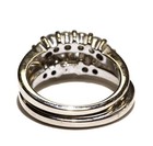 GIA certified 14k white gold .95ct round diamond engagement wedding ring 6.5g — photo 7