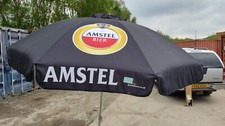 Amstel Beer Garden Parasol (Beer / Pub / Garden Umbrella Black