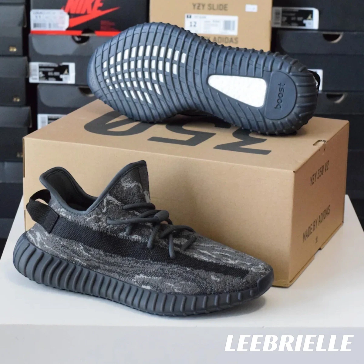 adidas Yeezy Boost 350 V2 MX Dark Salt ID4811 Men's Size Brand New
