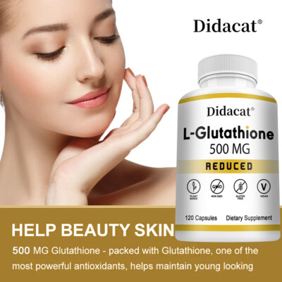 L-Glutahione Supplement - Maintain skin water and oil balance,Antioxidant |  eBay