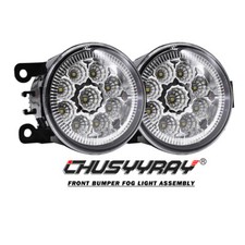 For Mitsubishi Mirage Outlander Pair Fog Lights Driving Lamps Super Bright White For Mitsubishi Mirage Outlander Pair Fog Lights Driving Lamps Super Bright White