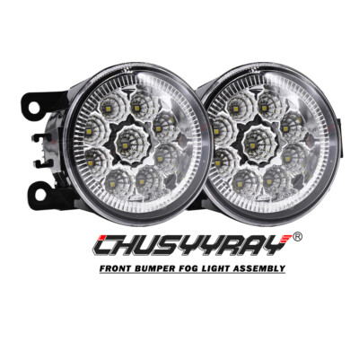 PAIR Front Bumper Fog Light Driving Lamps For Dacia Duster Sandero Logan 2004-15