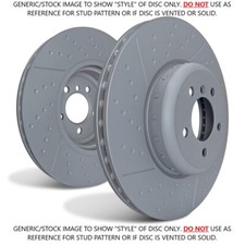 EBC 2 Piece Turbo Groove Front Discs for BMW xDrive F32 Coupe 435 3.0 Twin TD
