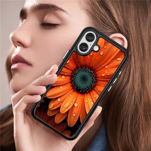 For iPhone SE4 16E 12 13 14 15 16 Pro Max Field Case pretty daisy flowers nature - Picture 25 of 25