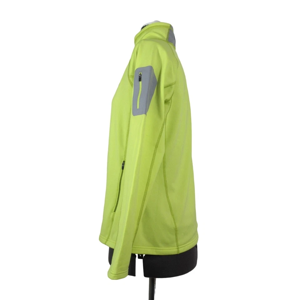 Marmot Mujer Neón Cremallera Completa Frontal Cuello De Pie Polar Softshell Chaqueta Foto 2 de 4