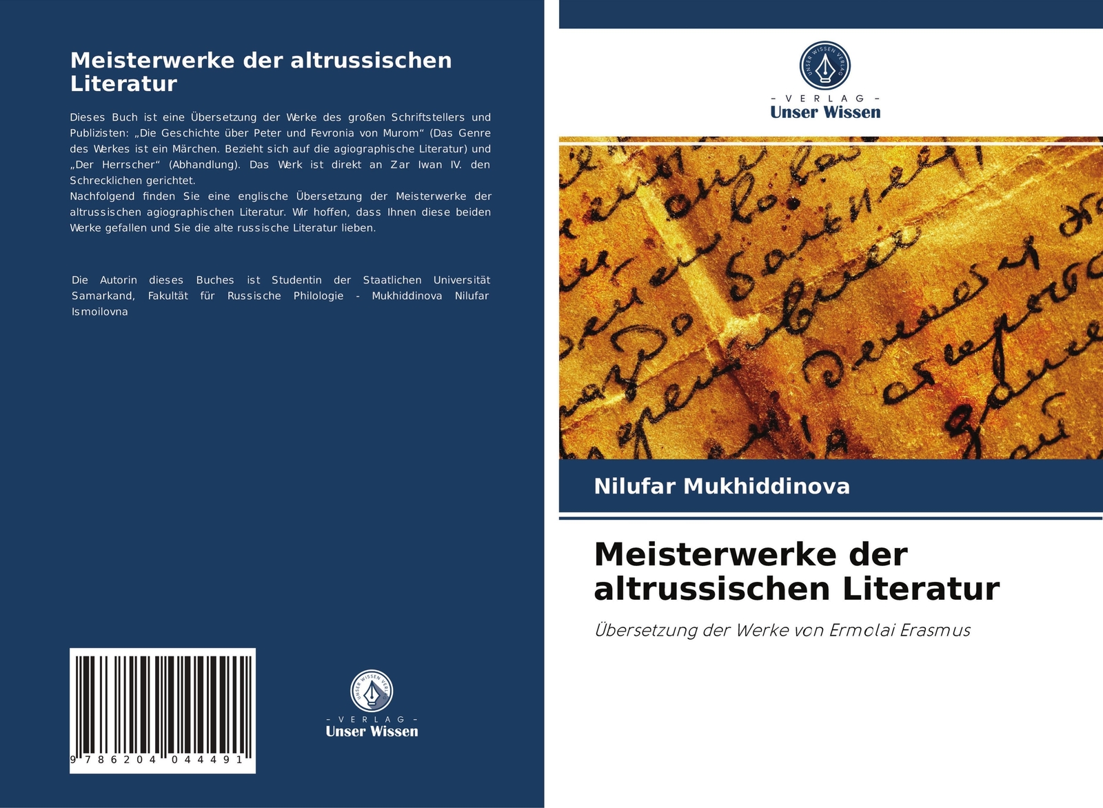 Nilufar Mukhiddinova | Meisterwerke Der Altrussischen Literatur |