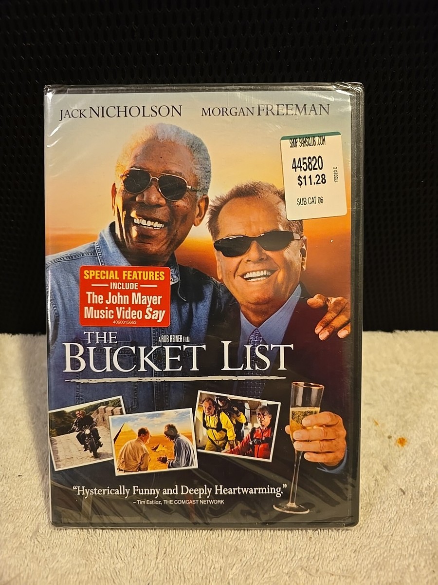The Bucket List (DVD) Morgan Freeman, Jack Nicholson New Sealed