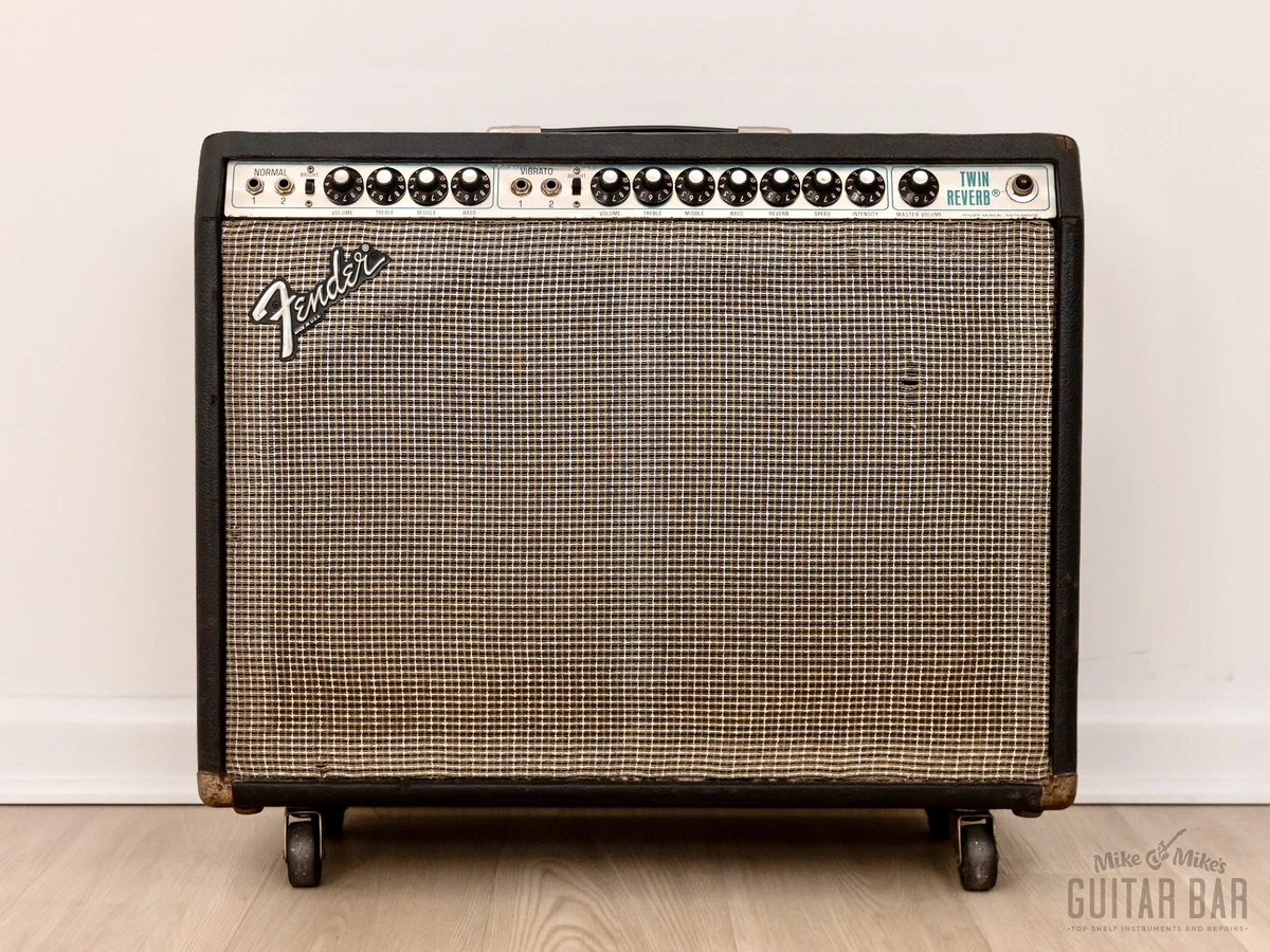 Fender twin cheap reverb ebay