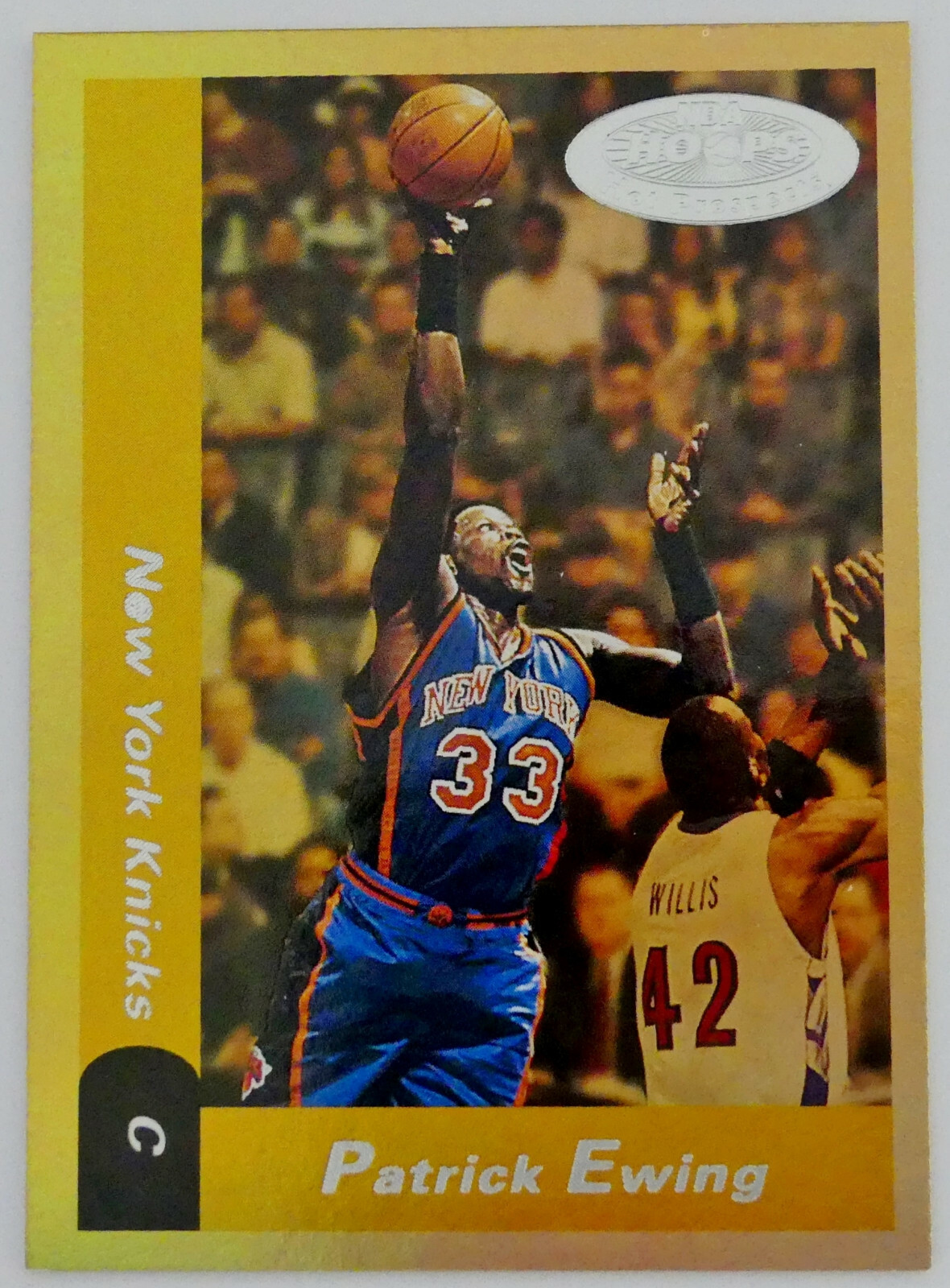 2000-01 NBA Hoops Hot Prospects #62 Patrick Ewing New York Knicks Basketball