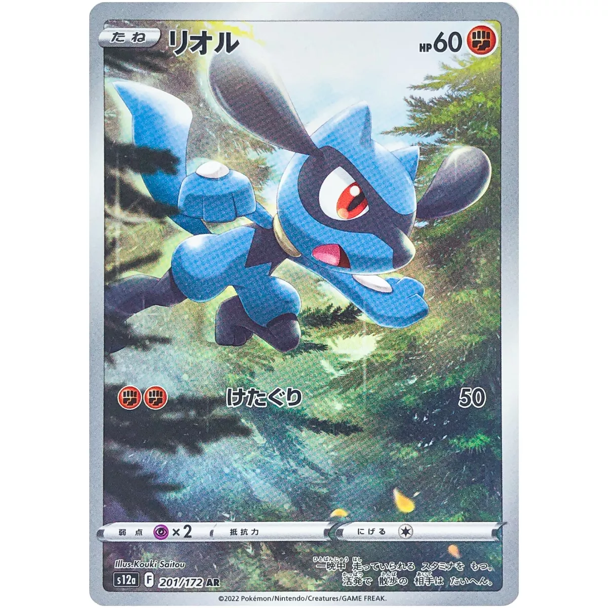 Pokemon Card “Poochyena” 208/172 S12a Japanese Ver AR – K-TCG