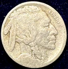 1917-S BUFFALO NICKEL 2-FEATHER VARIETY MINT ERROR, GRADE IS VG, SCARCE