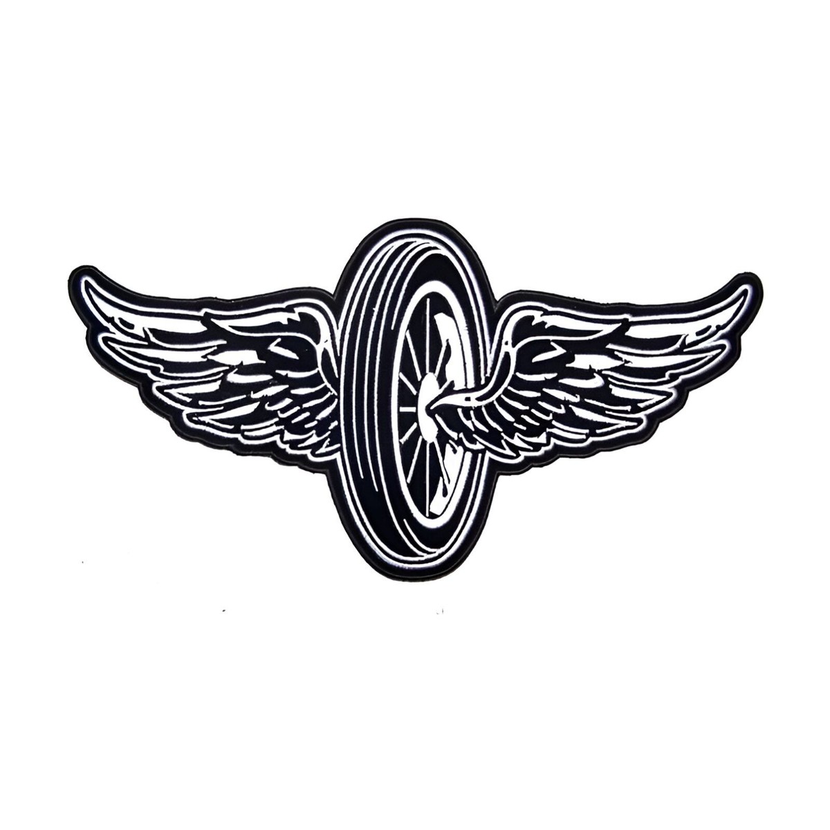 Tattooed And Employed EMROIDERED IRON ON MC FUNNY BIKER PATCH