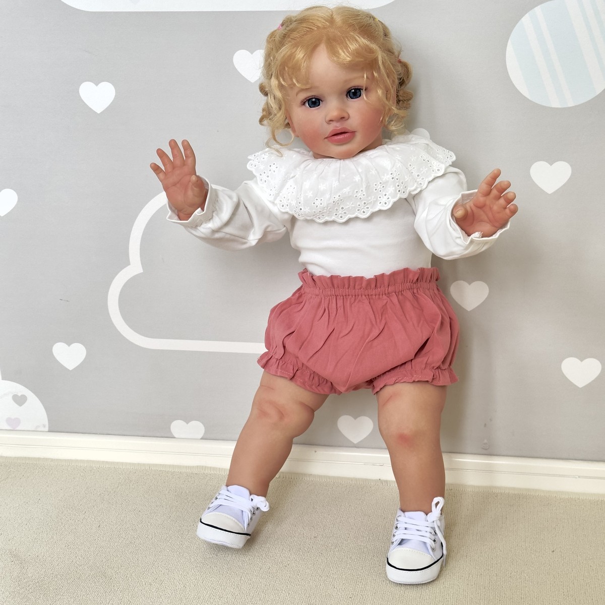 26 Inch Reborn Baby Dolls Toddler Big Size Realistic Baby Doll