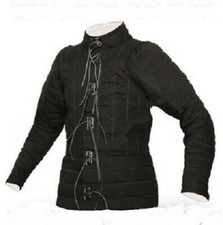VINTAGE VIKING MEDIEVAL FANTASY COAT MAN GAMBESON ARMOUR JACKET ARMOR exp.ship.