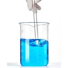 ​Bulk Buy 50mm 100mm 200mm Glass Stirring Rods Stir Bar Stirrer Glassware us