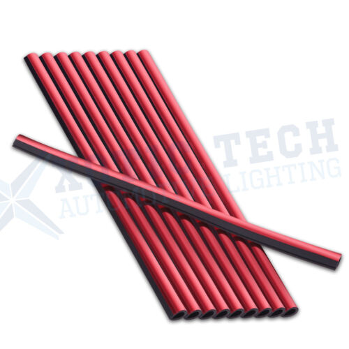 10Pcs Red Chrome-plated PVC Air Vent Outlet Decoration Accessories Universal Fit - Picture 2 of 13