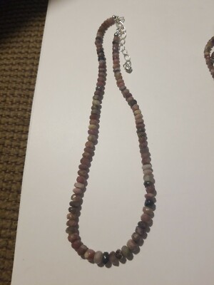 Jay King Sterling Genuine Tourmaline Beaded 18'' Necklace