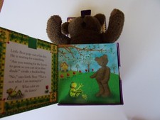 TEDDY BEAR in a Box, with a Book Bear-in-a-Box 