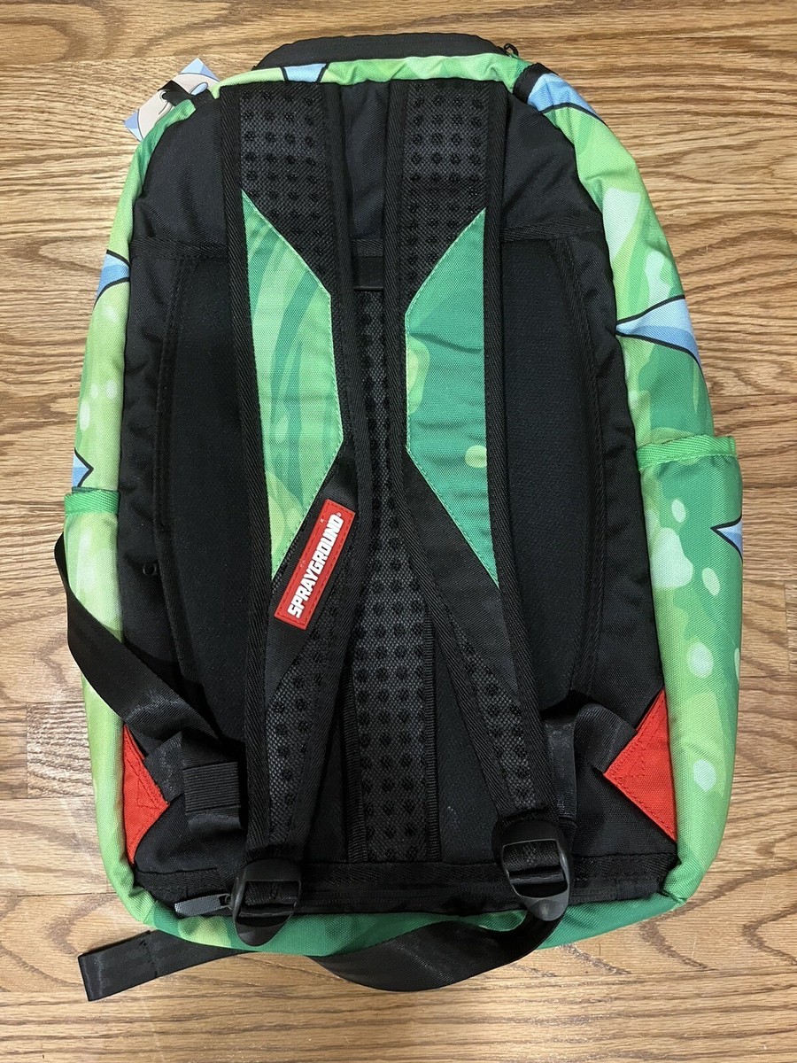 Sprayground Rick and Morty Backpack Rare Limited Edition Bag Adult