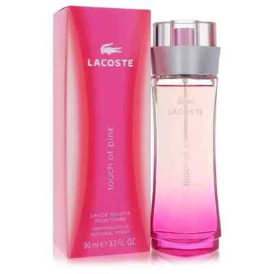 Touch Of Pink Lacoste Pour femme Eau De Toilette Spray 3.0 oz / 90 ml Women