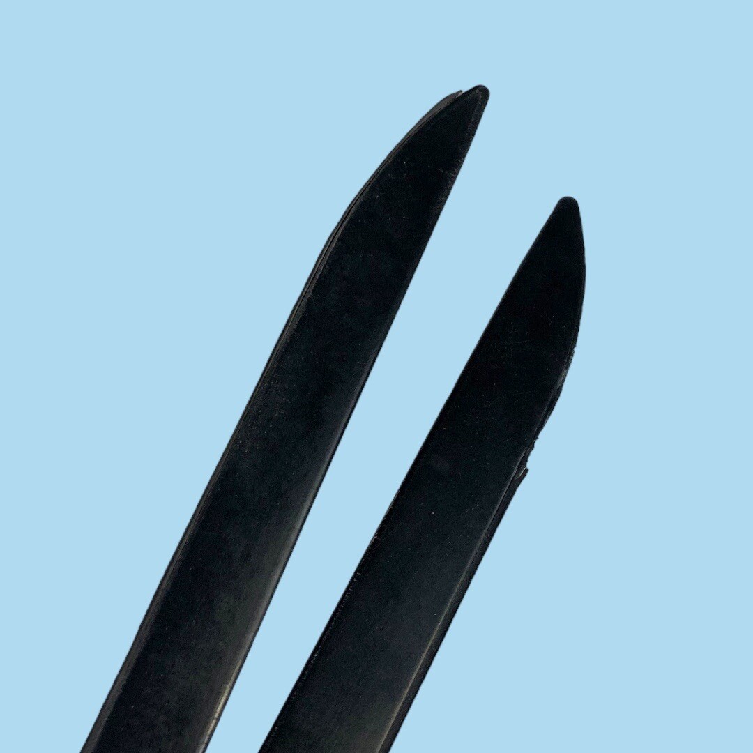 Exterior A-Pillar Trim Piece Set Black OEM 06-12 Bentley Continental Flying Spur