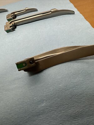 Welch Allyn Laryngoscope Blades Miller 1, 2, And 3 And Macintosh 2 And 3