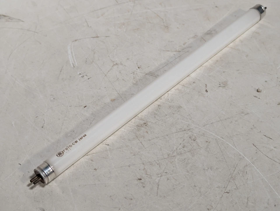 (6) GE LAMPS F8T5/CW Fluorescent, 8 W, T5, Replacement Lights for 2V235 - Image 3 of 4