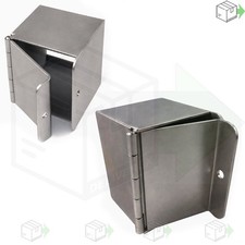 Roller Shutter External Key Switch Steel Lockable Protection Box With Open Back