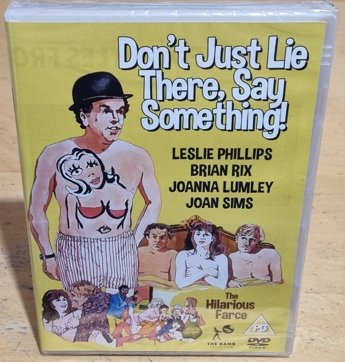 Don't Just Lie There, Say Something! DVD ITV Leslie Phillips New Sealed Region 0