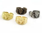 Mythological Ring Raw Brass,Antique silver,Antique bronze,Shiny Gold Plated 2566