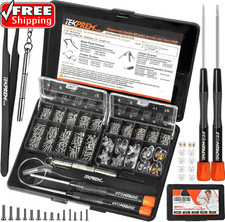 Magnetic Eyeglass Repair Tool Kit, Eye Glasses Repairing Screwdriver Set with Co