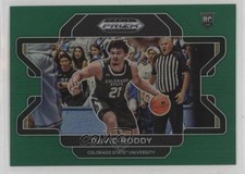 2022-23 Panini Prizm Draft Picks Green Prizm Variation David Roddy #88 15t9