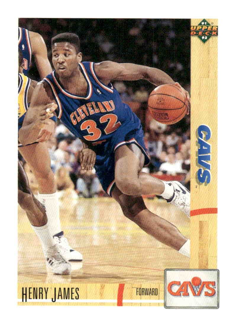 1991-92 Upper Deck #369 Henry James