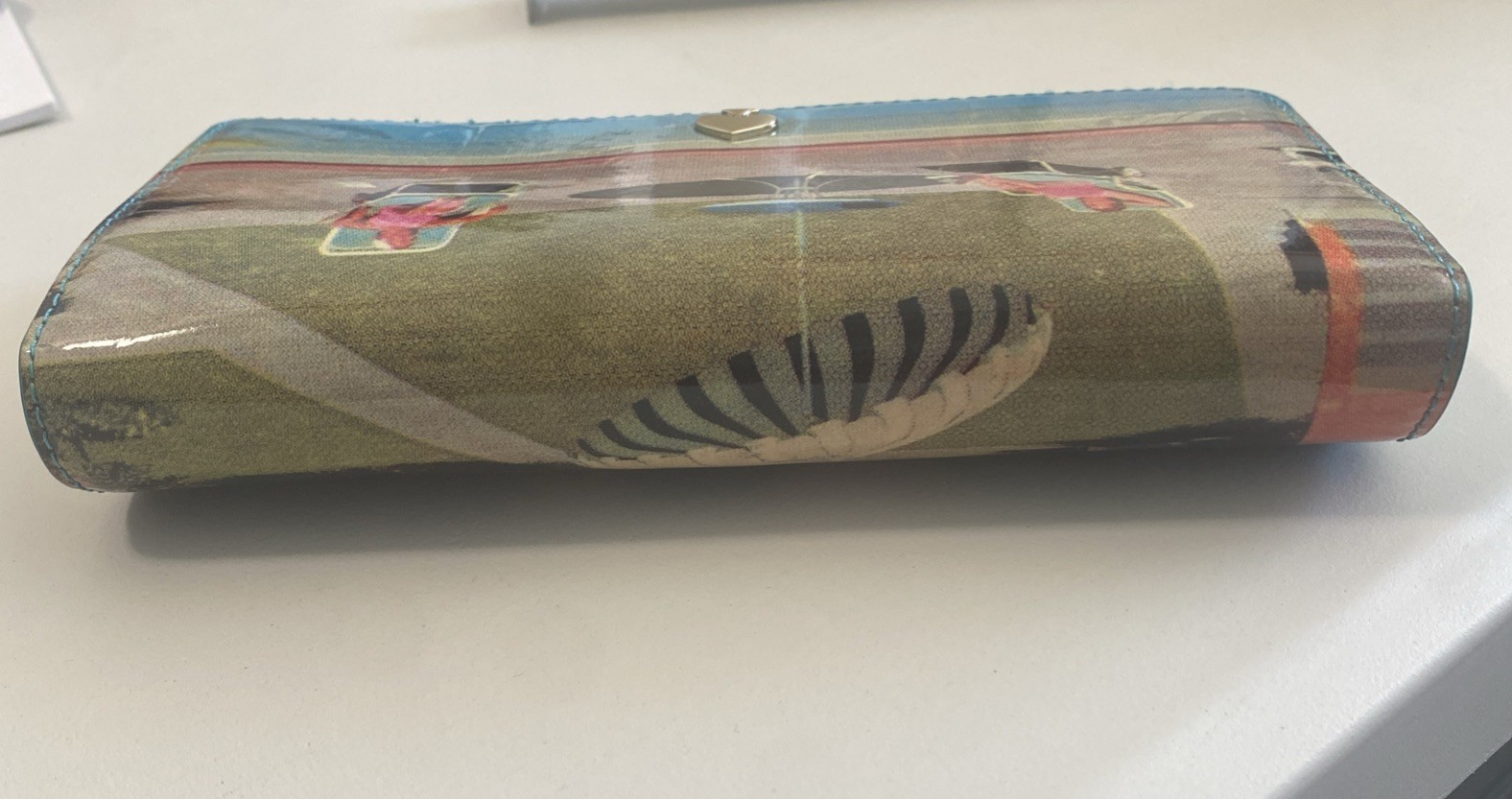 Kate Spade Rare Beach Lounge Wallet Woman Pool Side thumbnail 3