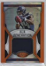 2019 Certified New Generation Jerseys Mirror Orange /299 DK Metcalf #NG-DKM 0ne9