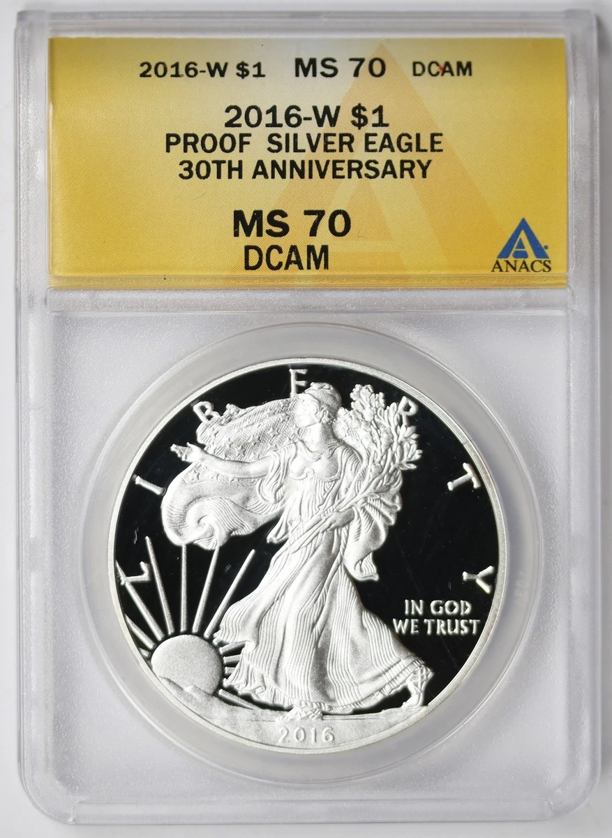 American Eagle MS 70 Graded 2016 Silver Bullion Coins for sale | eBay
