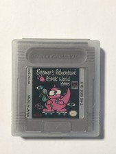 Boomer's Adventure in Asmik World (Nintendo Game Boy) Cartridge & Case