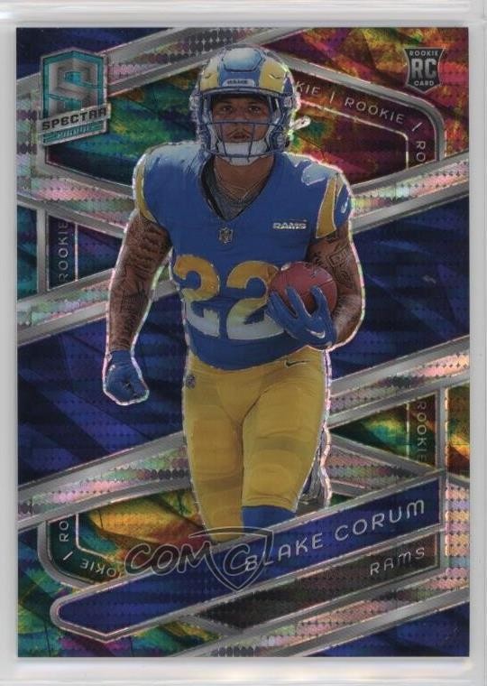 2024 Panini Spectra Rookies Celestial Prizm 71/99 Blake Corum #135 1l2