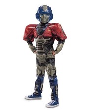 New Transformers Optimus Prime Costume for Children, Boys Size Large 10/12 NWT
