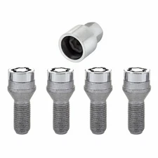 McGard Wheel Lock Bolt Set For BMW 320i/320i xDrive 2013-2018 | 4-Pack | Chrome