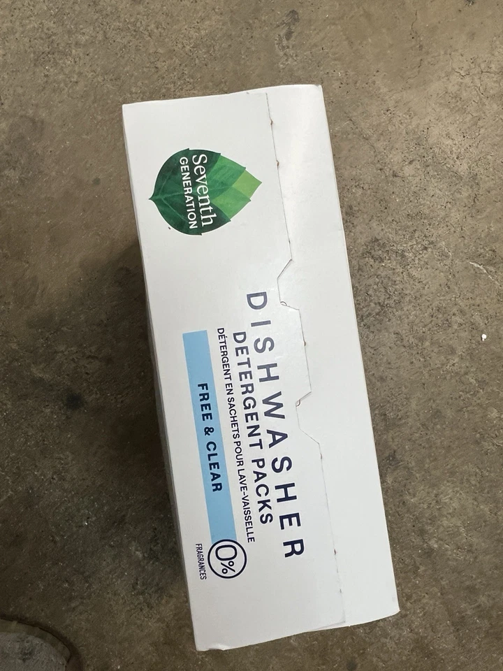 Paquetes de detergente para lavavajillas pestañas transparentes gratuitas 72 platos espumosos EE. UU. 1 paquete Foto 2 de 4