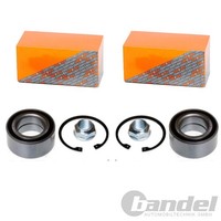 2X Dr!ve+ RADLAGER-SATZ Hinten Passend FÜR Jaguar XE XF XJ XK Land Rover