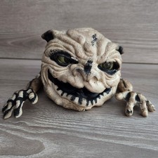 1987 Vintage BOGLINS Bog-O-Bones Toy Puppet Goblin Monster RARE Moving Eyes