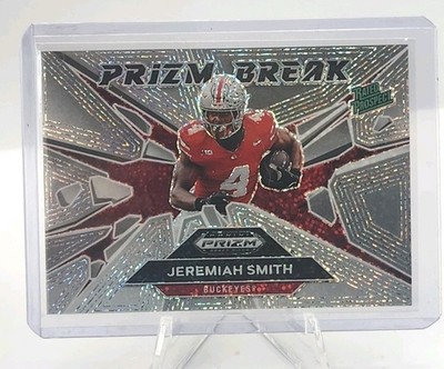 WHITE SPARKLE Panini Prizm Break Jeremiah Smith Buckeyes #5 2025